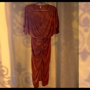 Large blush pink dress